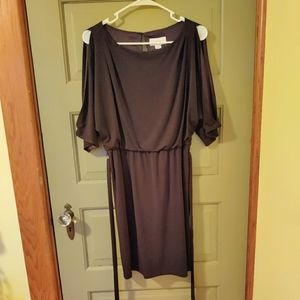 SOLD! Jessica Simpson short-sleeved, cold-shoulder little black dress